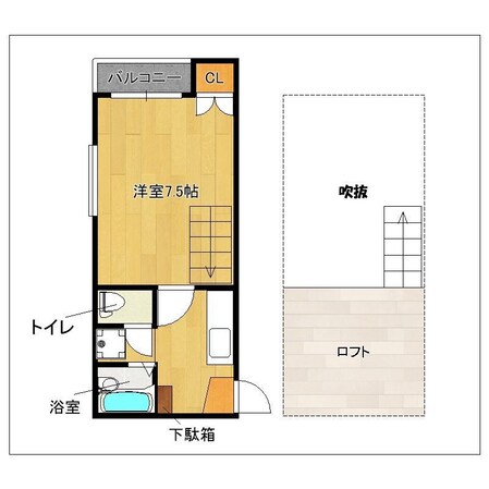 ラウレア百道パークサイドの物件間取画像